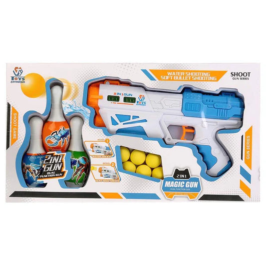 2-in-1 Transforming Magic Gun Set